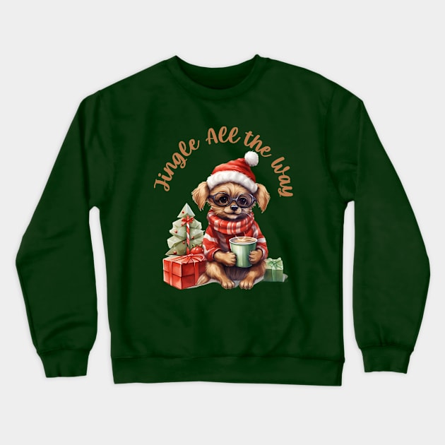 Jingle All the Way Crewneck Sweatshirt by Astramaze